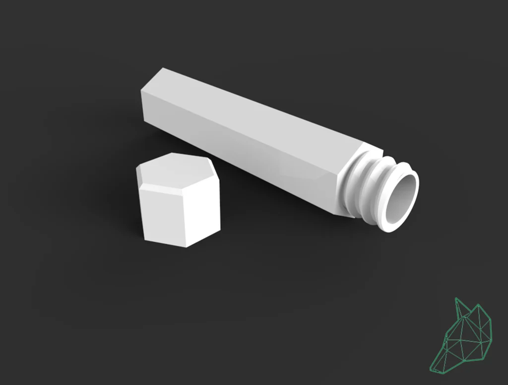 Hexagonal Cigarette Case