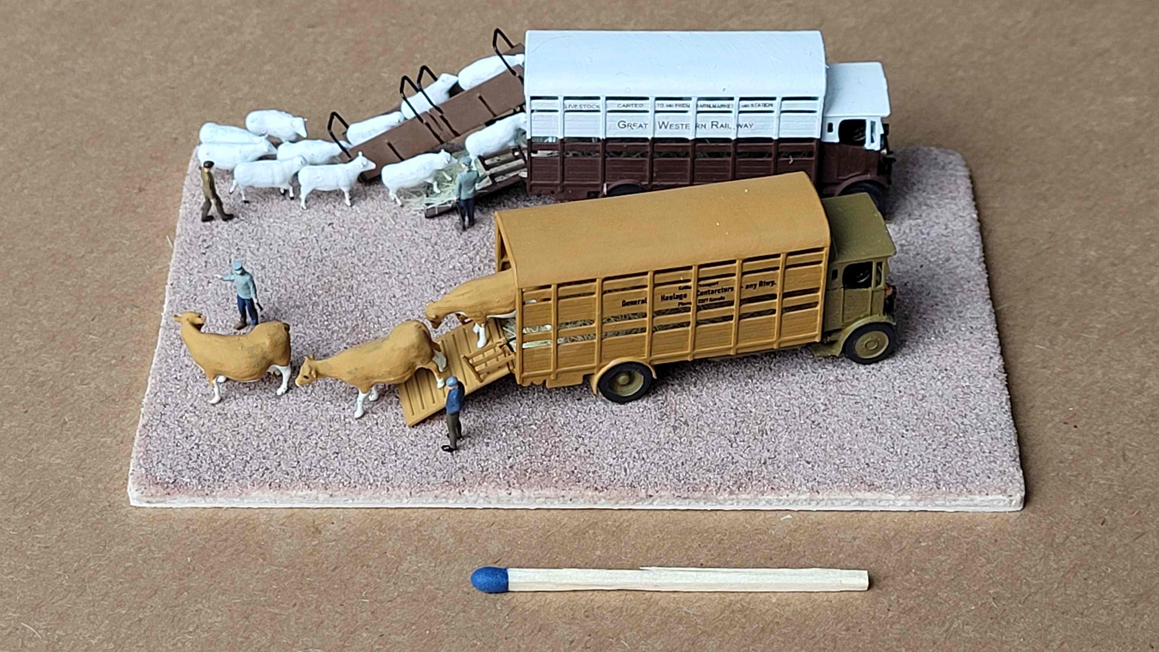C&D - Thornycroft JJ Livestock carrier (1-148)