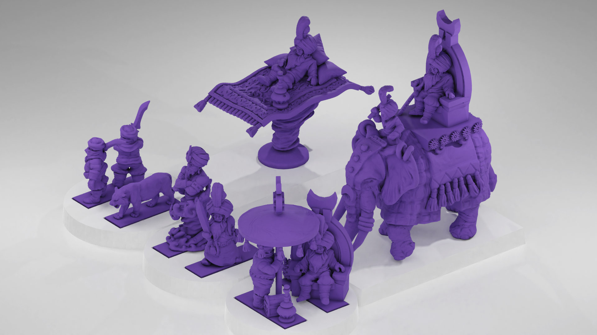 Warmaster Araby Generals