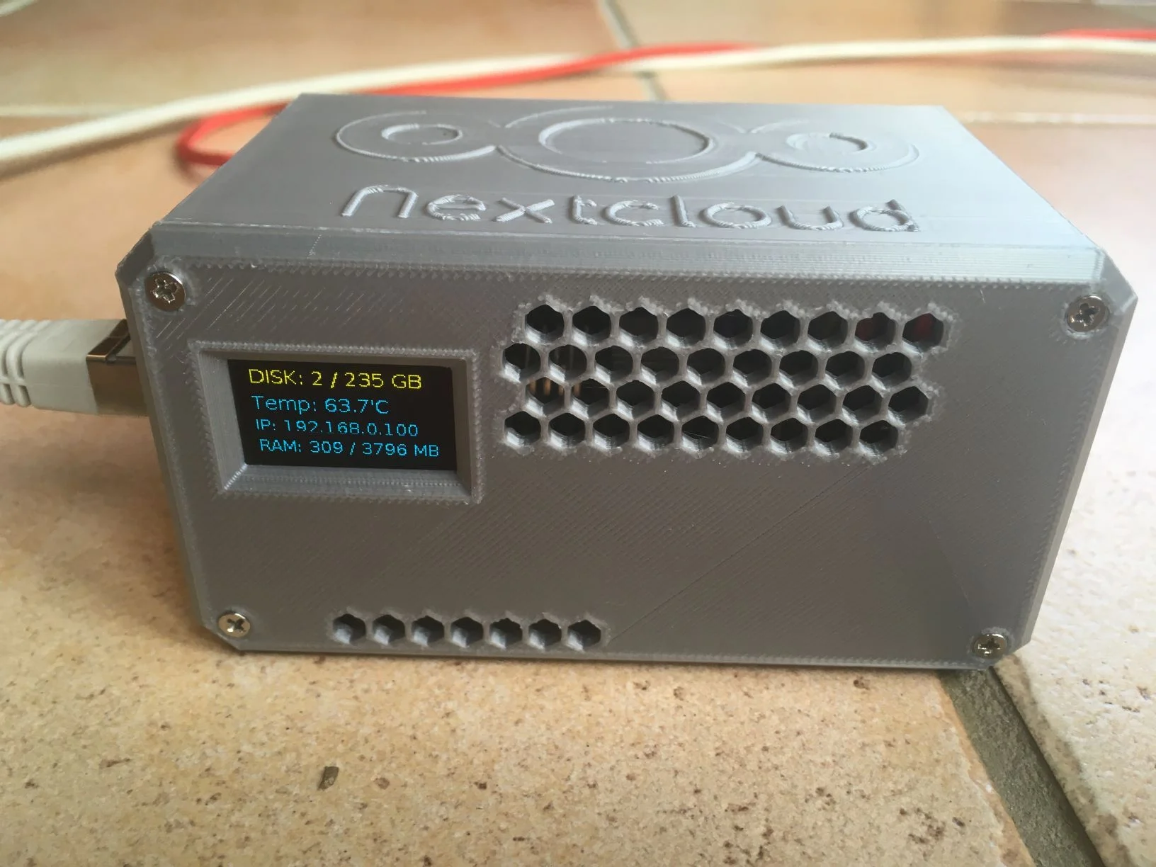 RPI4 + x857ssd modulable case