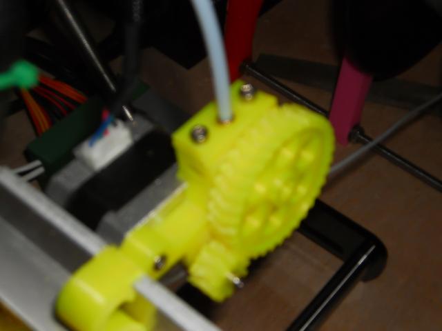 Ormerod Extruder Drive Block Bowden tube clamp