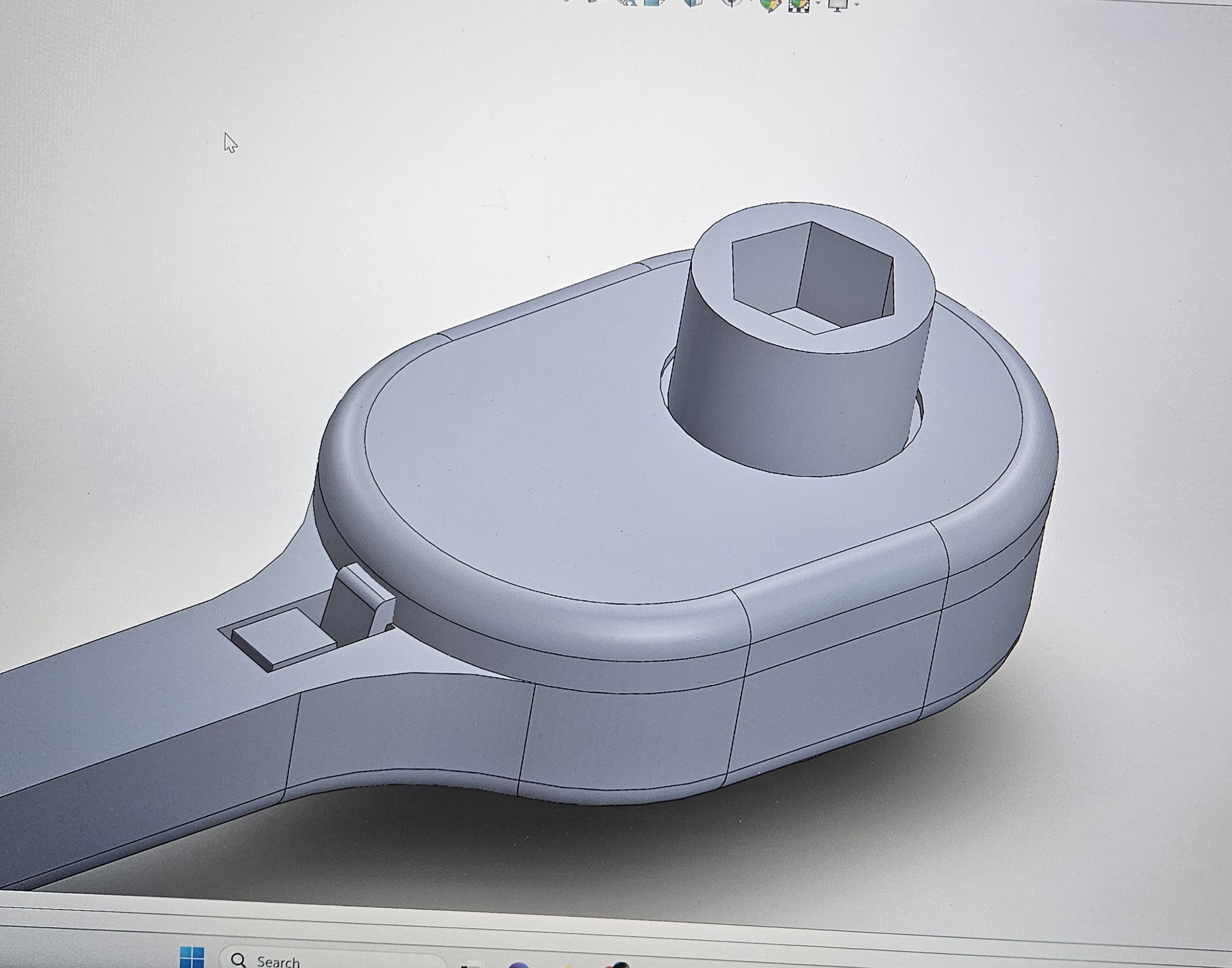Rachet wrench - fully 3D printable