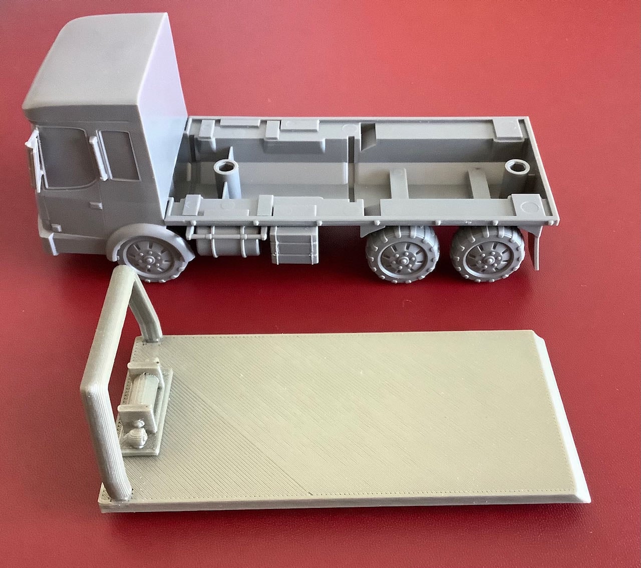 Marvel Crisis Protocol (MCP) Truck Flat Bed Tow conversion