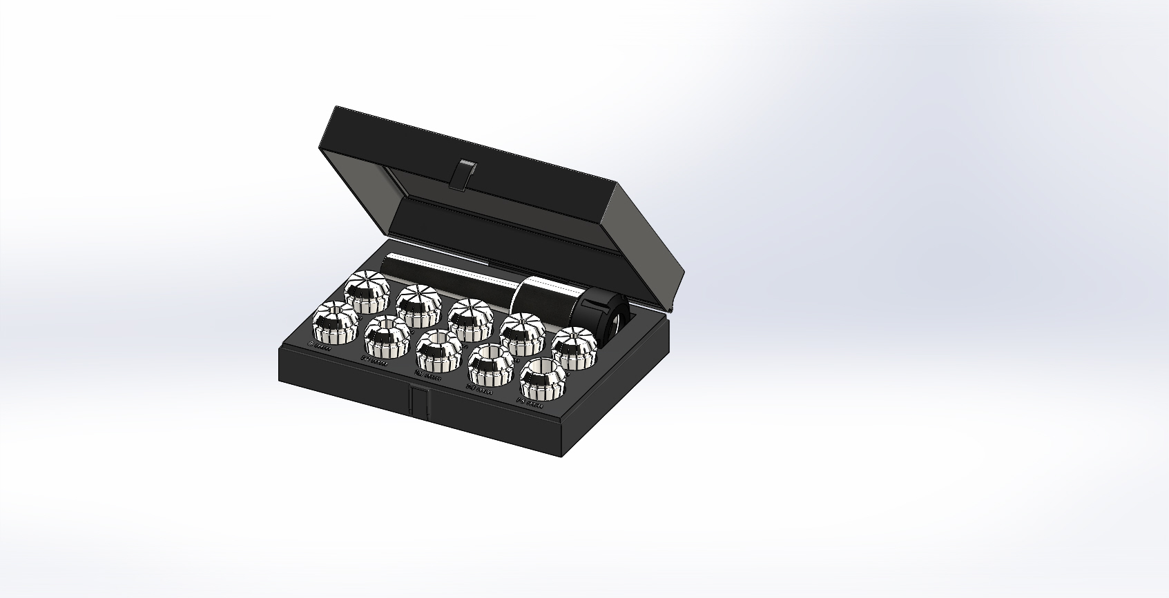 ER-25 Collet storage incl. Mk3 chuck