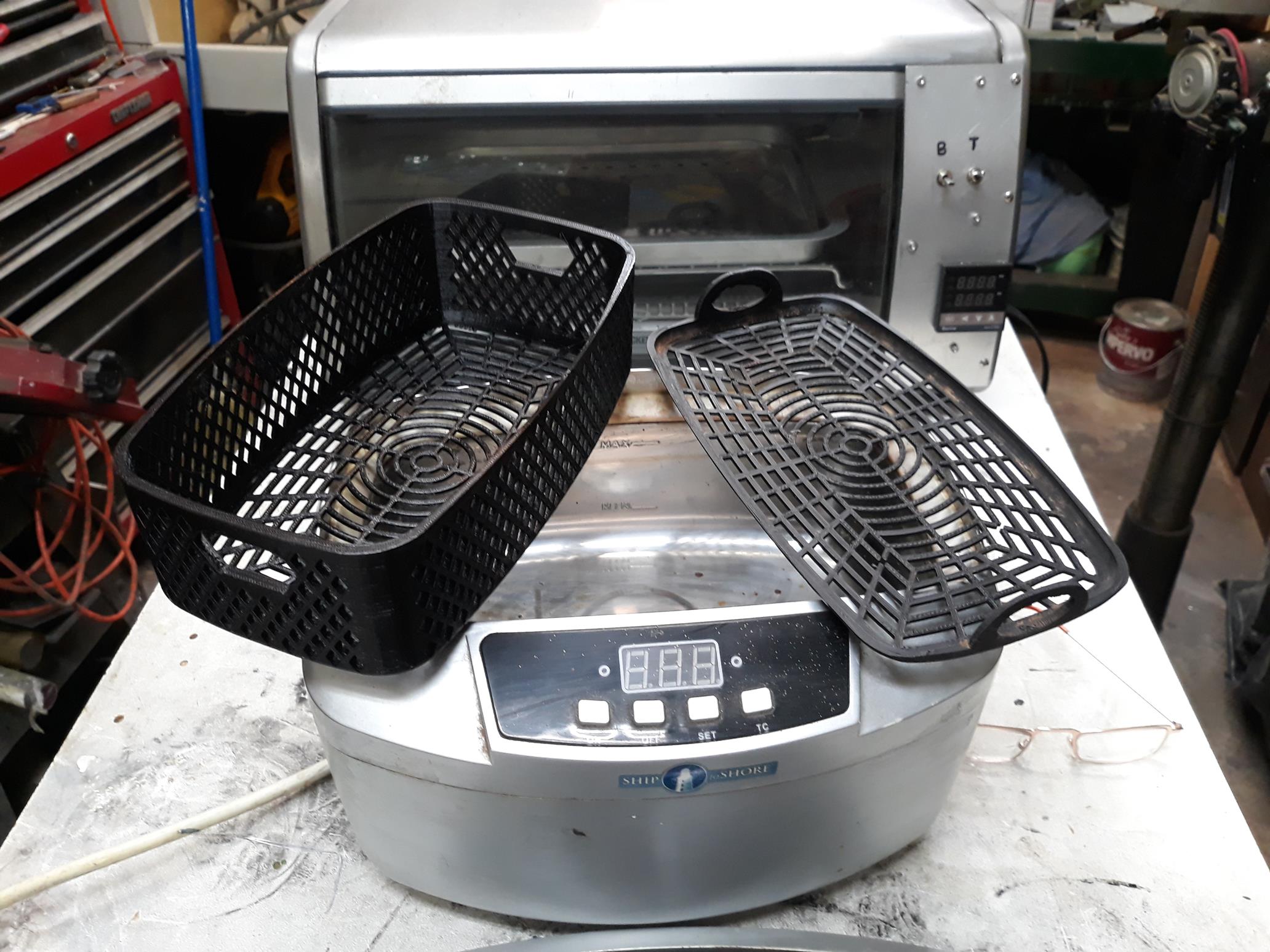Basket for Harbor Freight Ultrasonic Cleaner