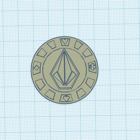 Volcom Poker Chips