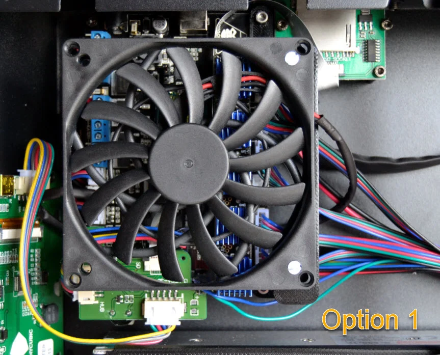 AnyCubic I3 Mega Fan support