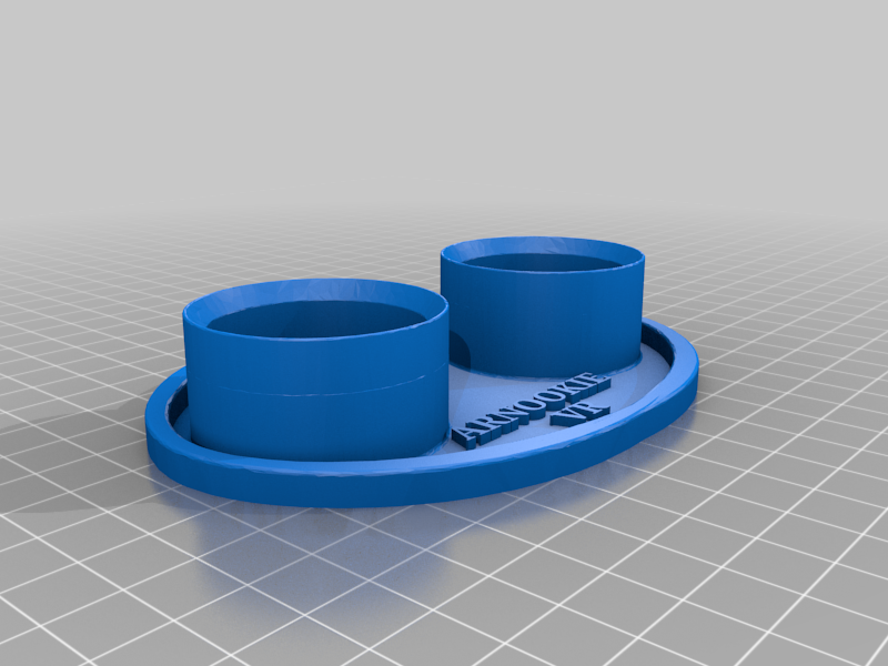 Egg cup with built in tray