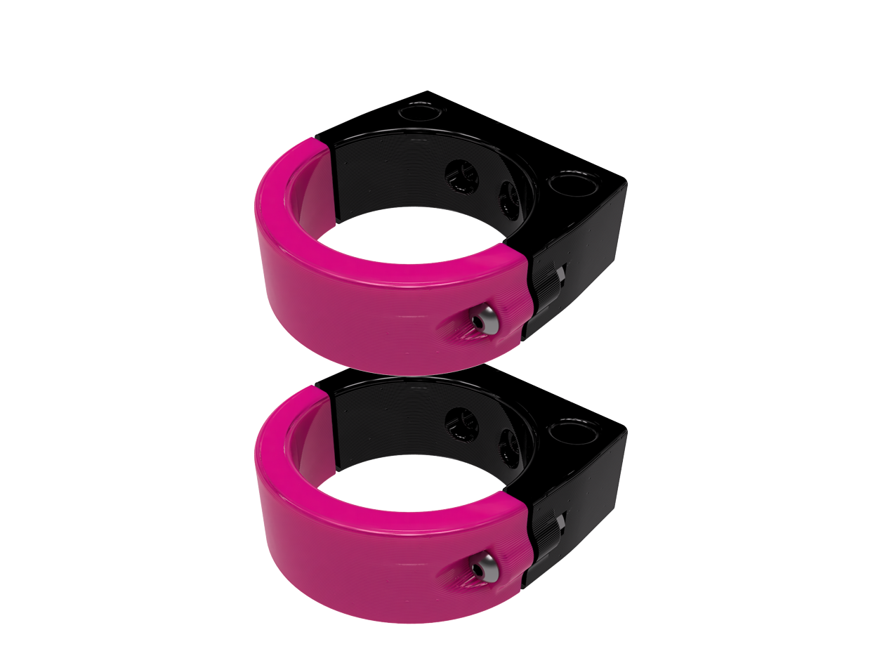 65mm CNC Spindle Mounts for C-Beam Extrusion