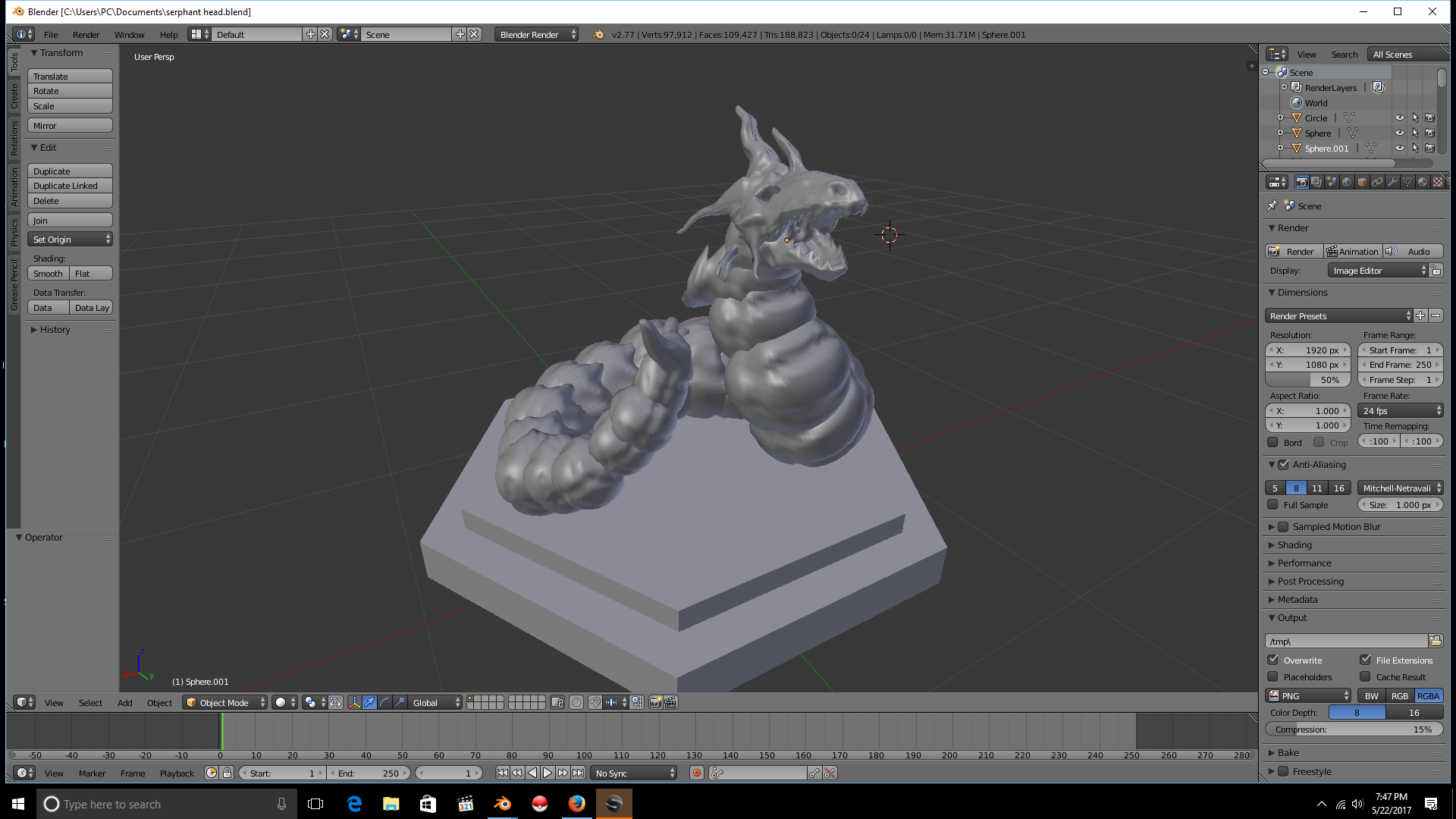 Serpant D&G mini figure