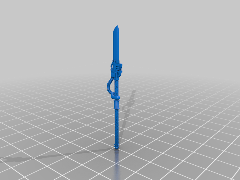 Grey Knight Halberd