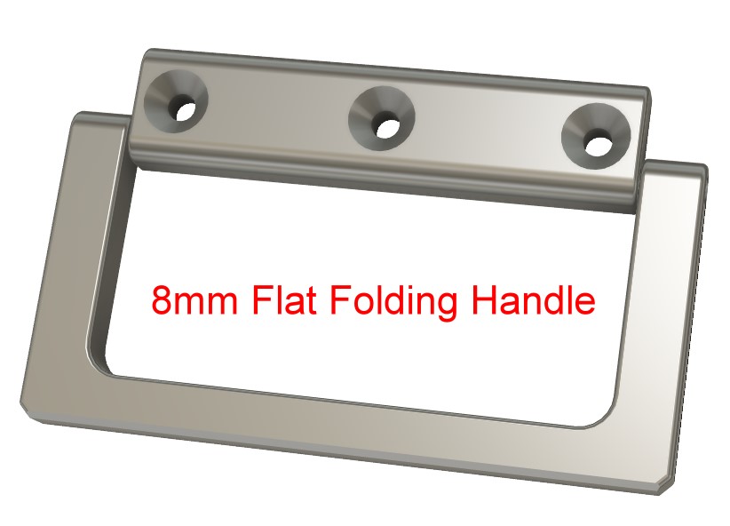 8mm Flat Folding Handle / 8mm flacher Klappgriff