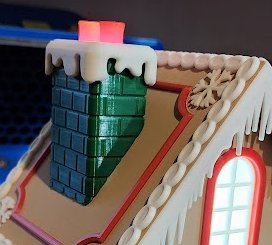 Christmas Gingerbread House - Chimney (modified)