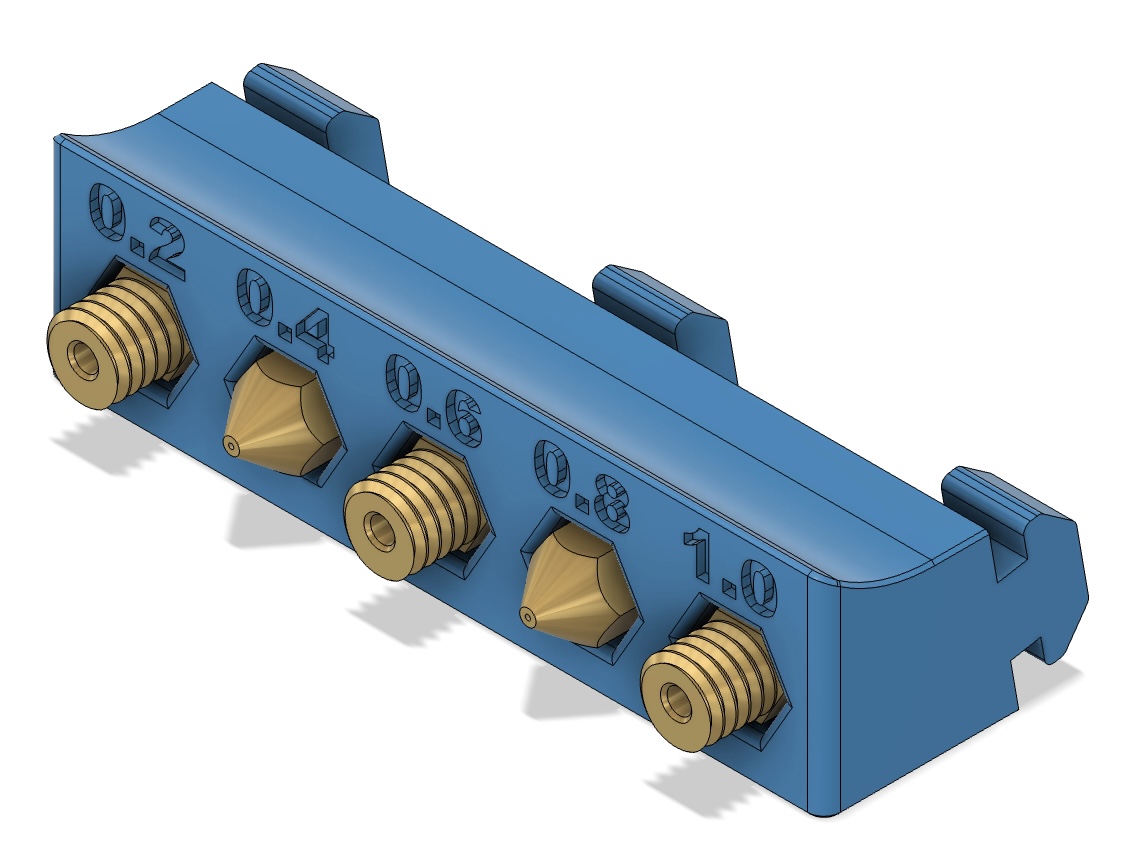 T-Slot Nozzle Tray
