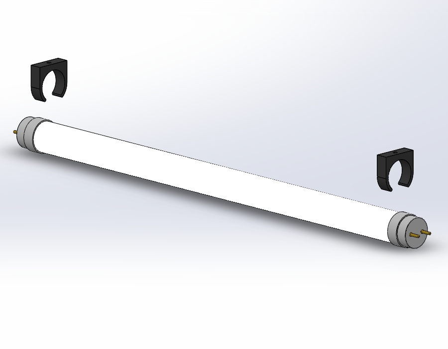 Suporte para lampada tubular (tube lamp support
