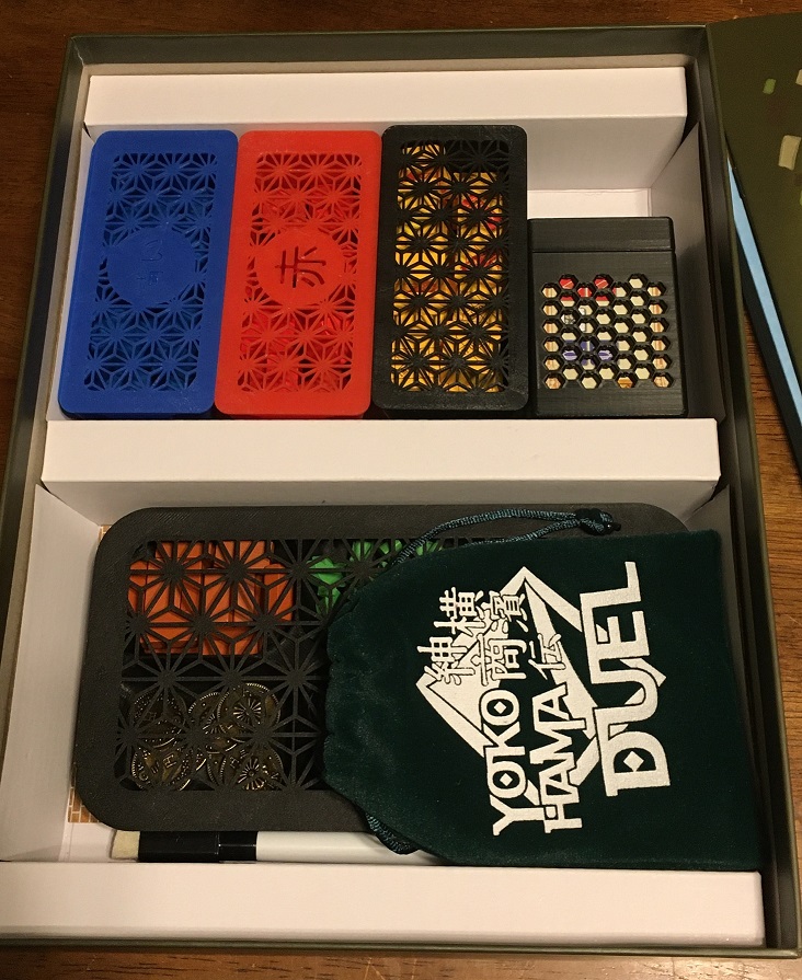 Yokohama Duel Premium Board Game Organizer Insert