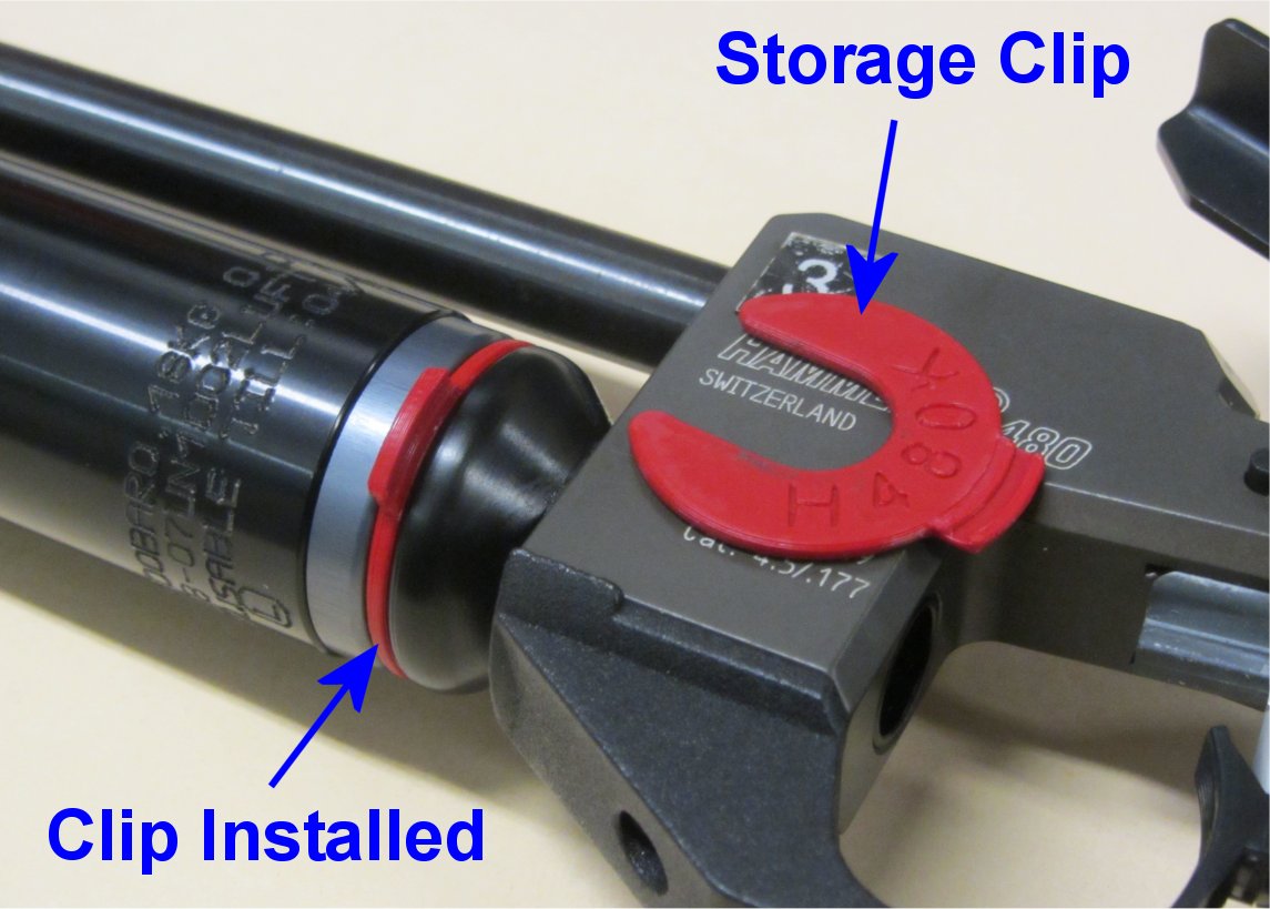 PCP Air Pistol Cylinder Spacers