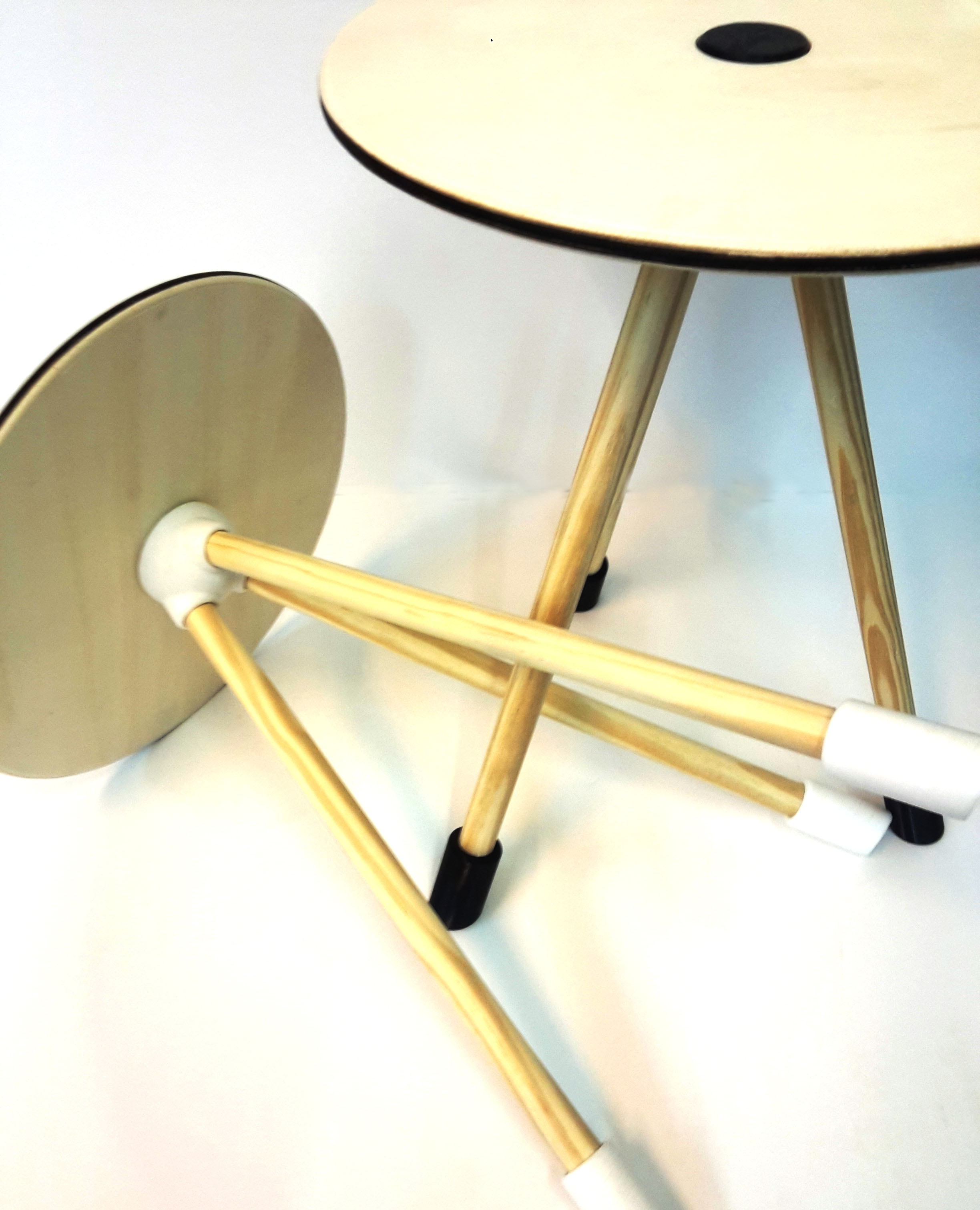"invader" stool