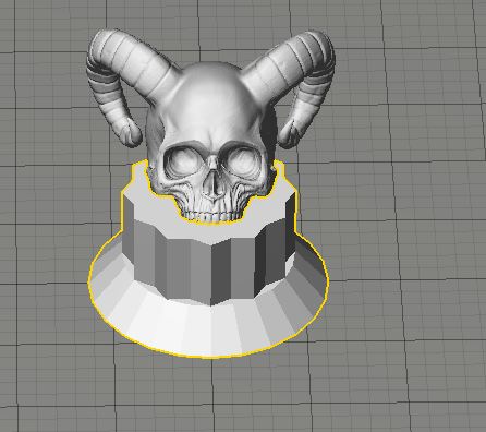 Devil Skull Guitar Volume/Tone Knob - TT