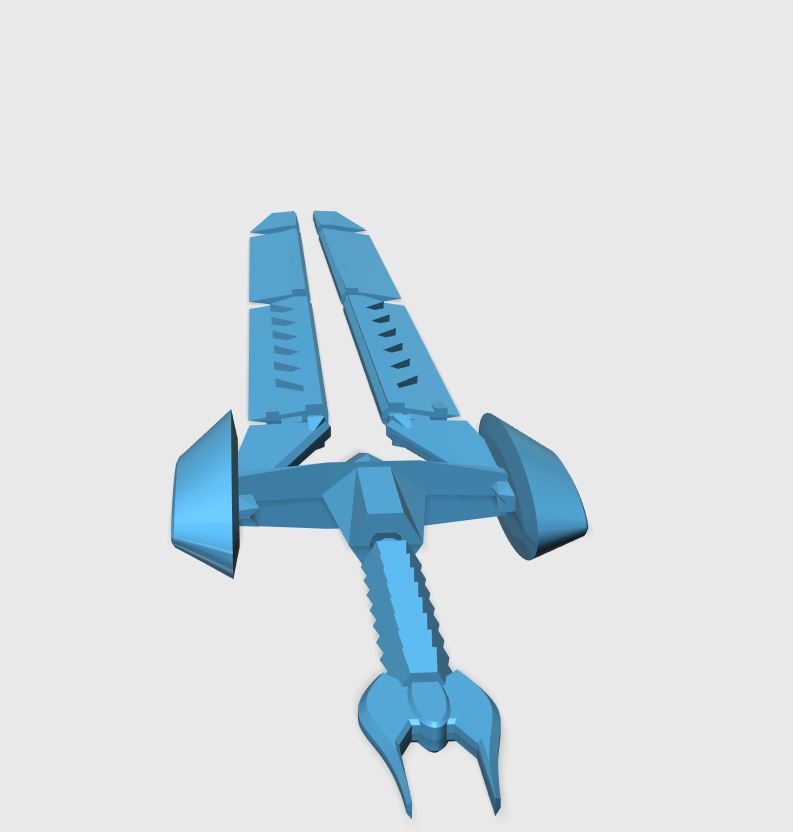 Aoi Sena's Di-Sword