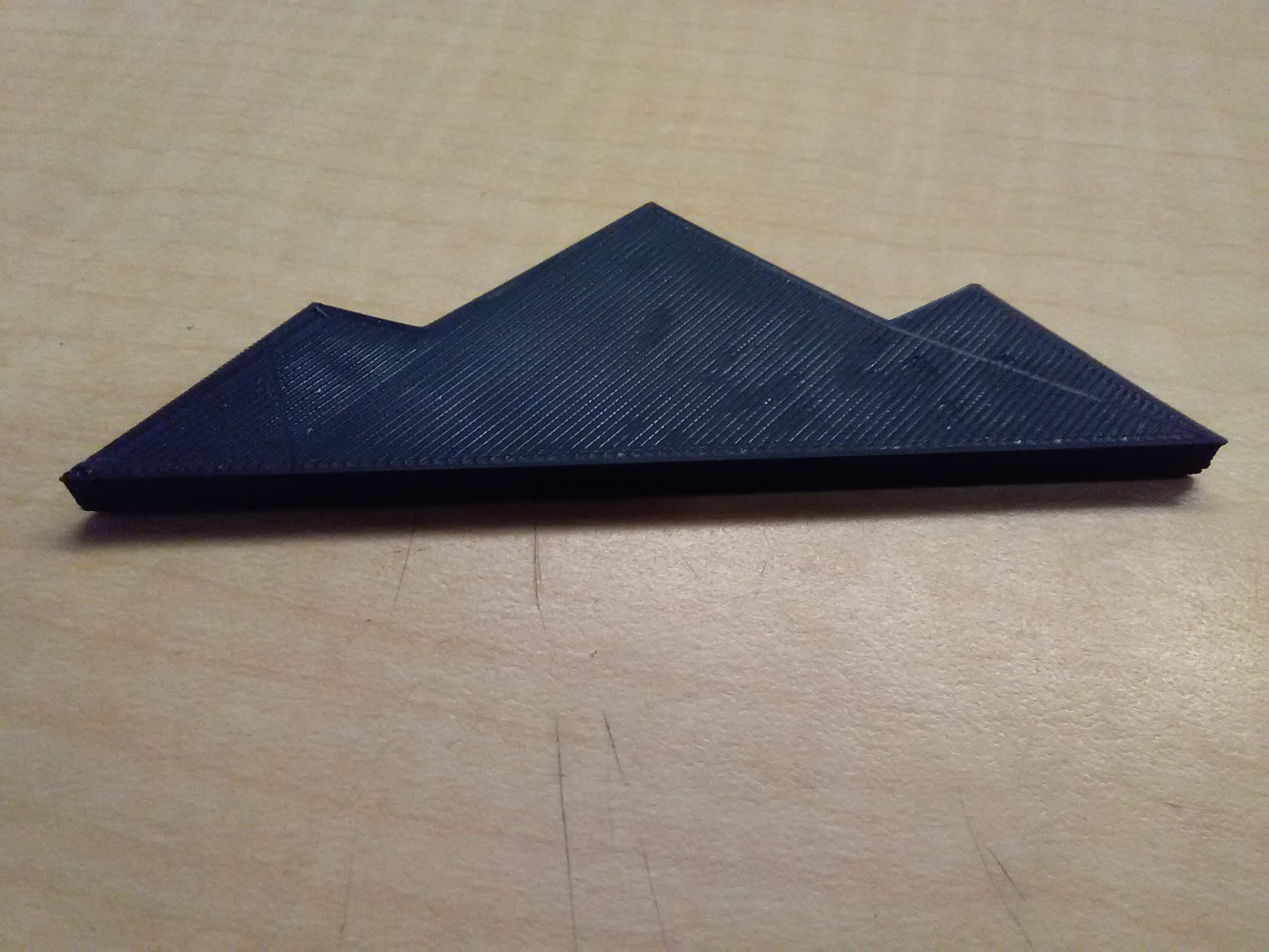 dine symbol - mountain