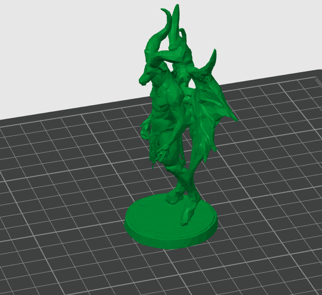 Baphomet figure stand