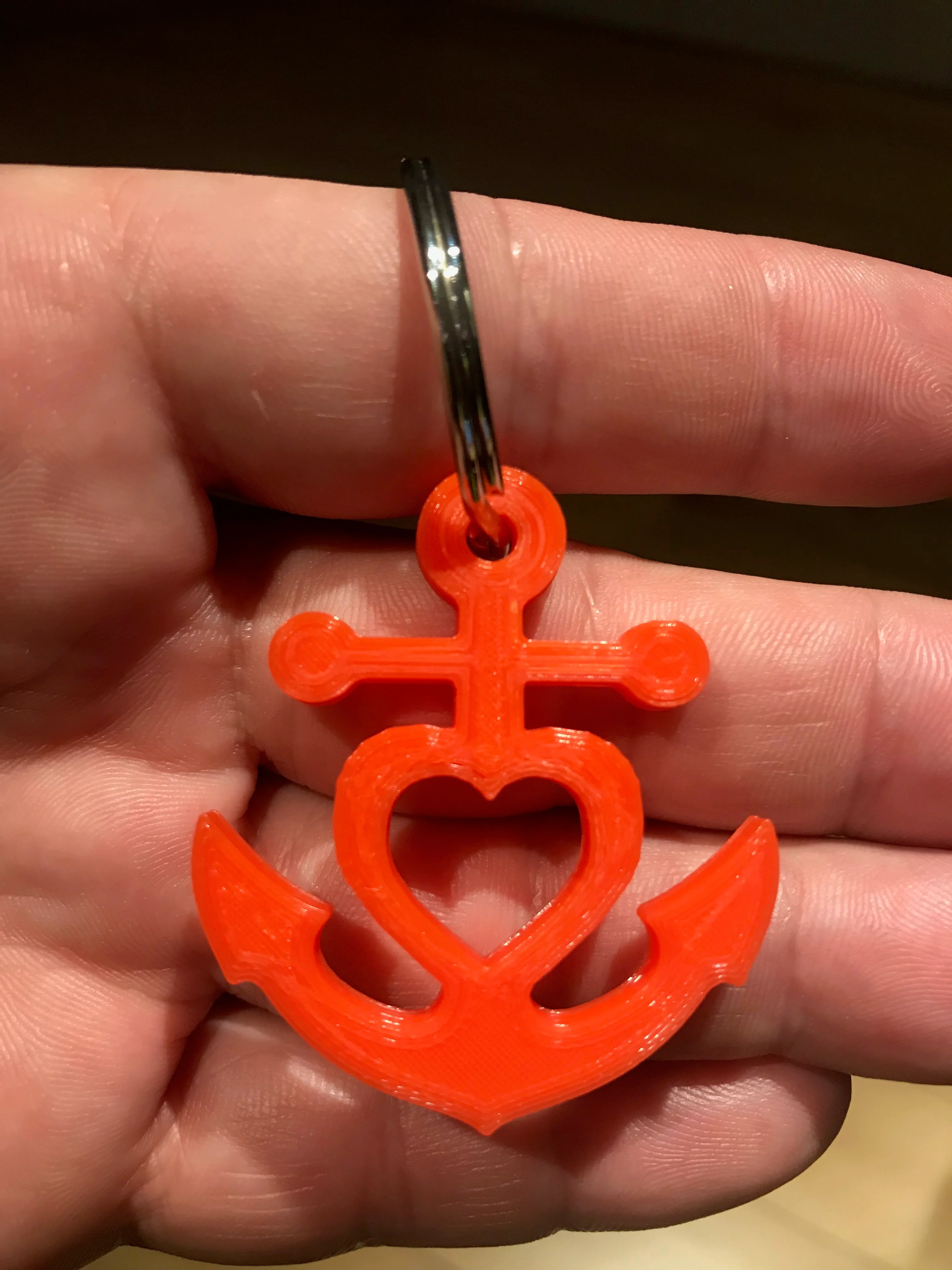 Faith Love Hope Keychain