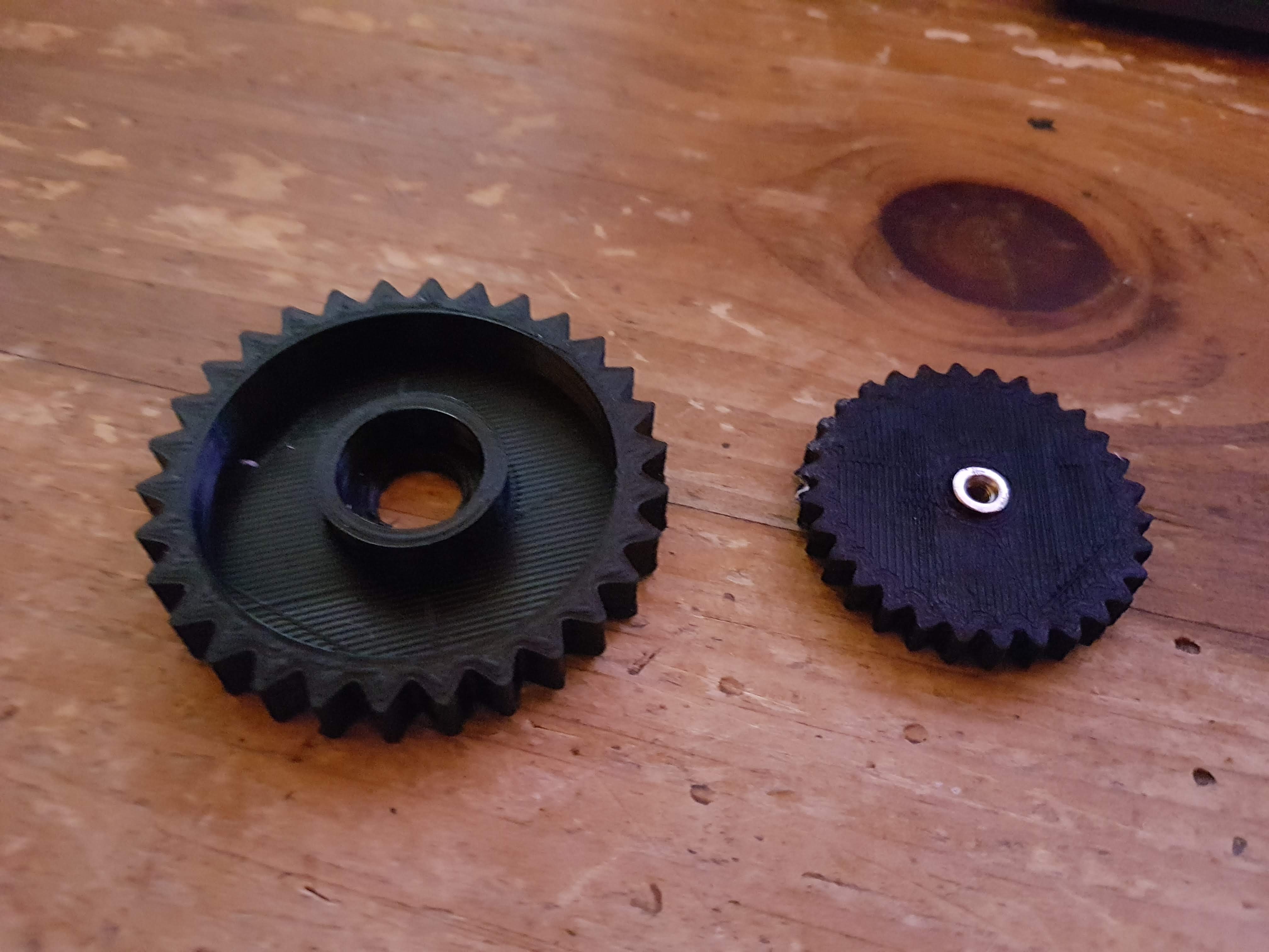 Tarantula Bed Level Knobs