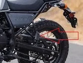 Royal Enfield Himalayan Rubber Rear Pillion Footrest