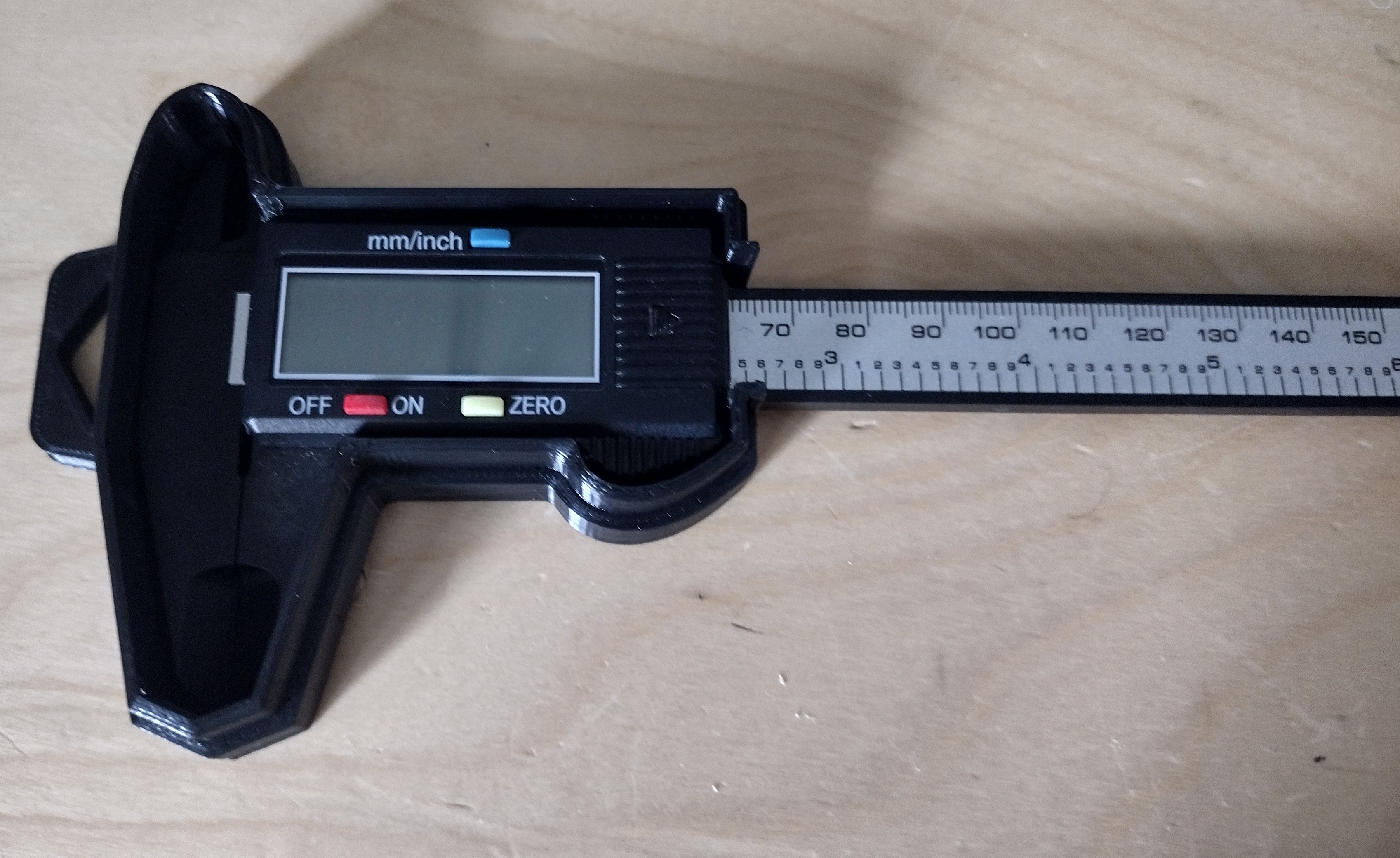 Caliper Case with hanging tab