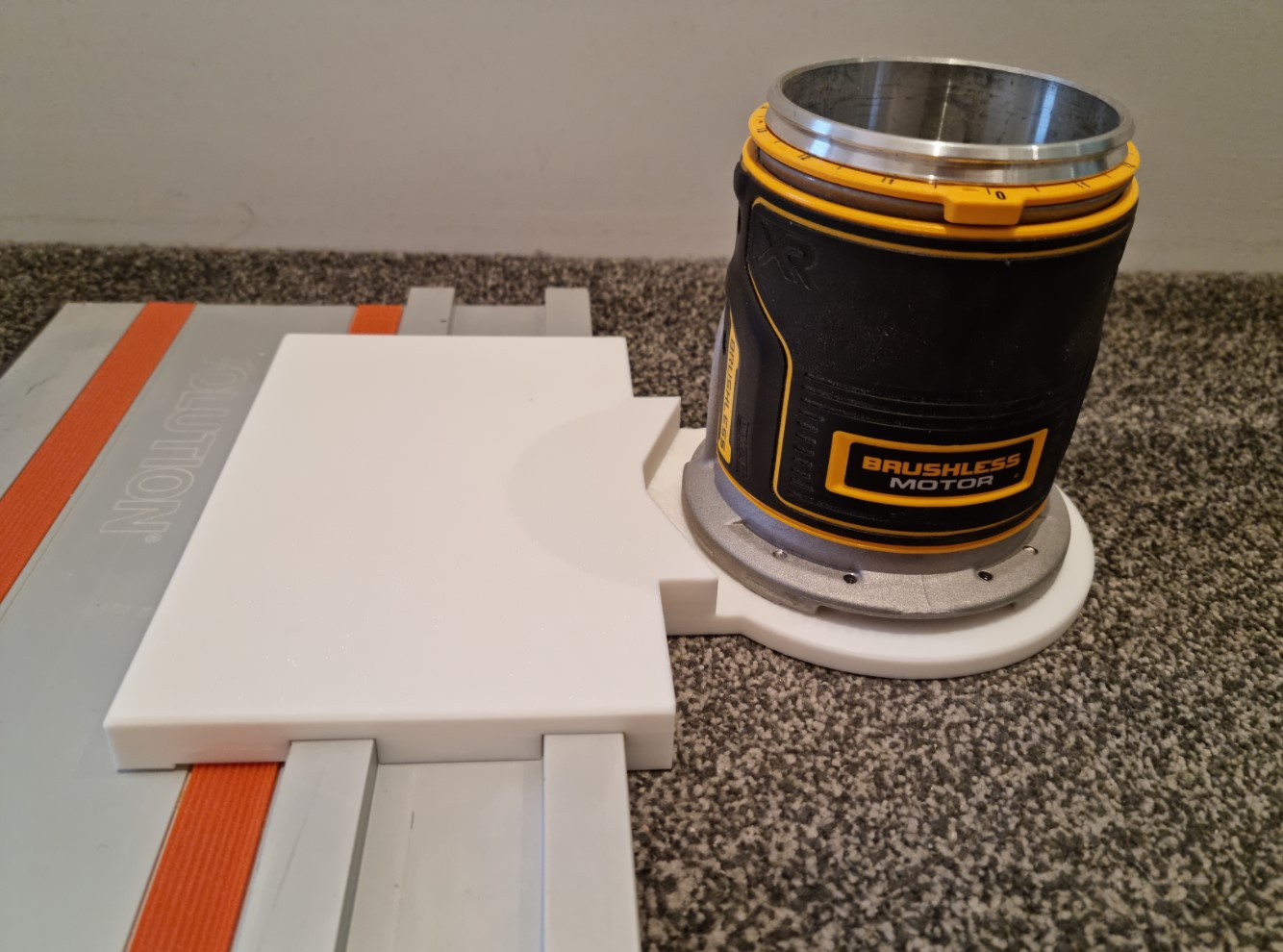 DCW604 to Evolution Track Adaptor