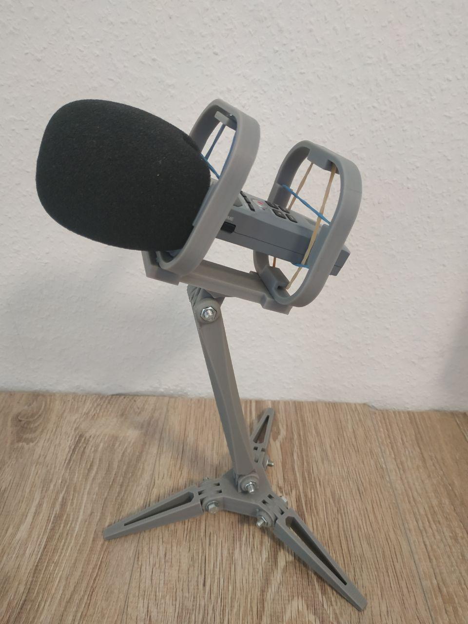 Zoom H1 H1n holder for modular mounting system (Shock Mount)