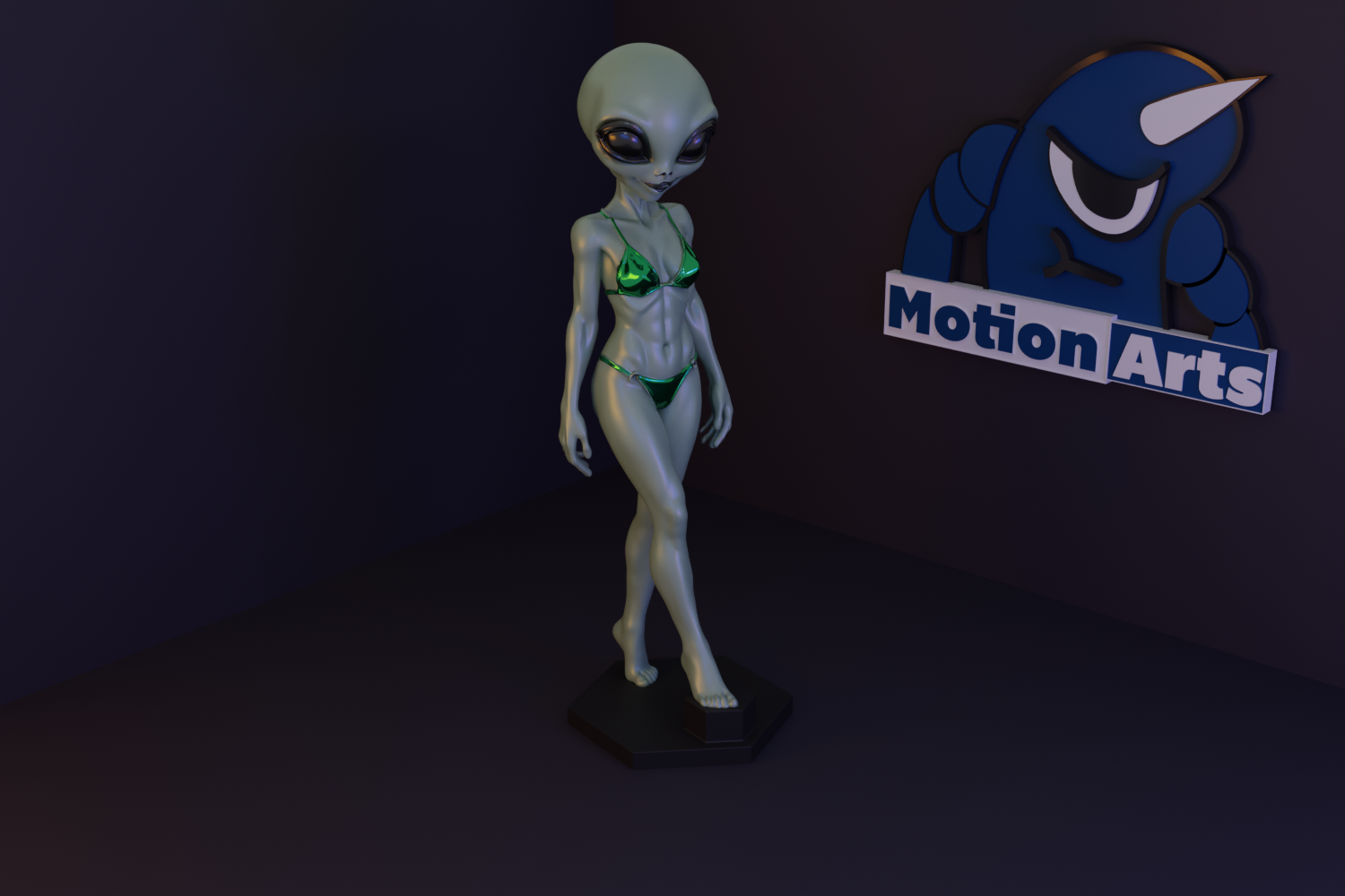 Extraterrestre de Biquíni