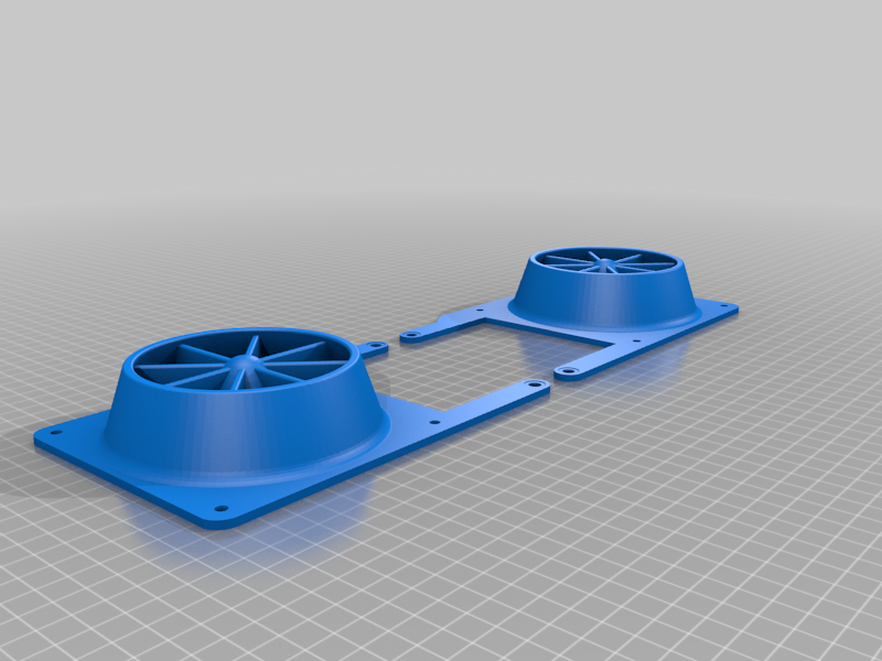 Fanatec GT DD PRO Wind Sim Mount with shroud 120mm