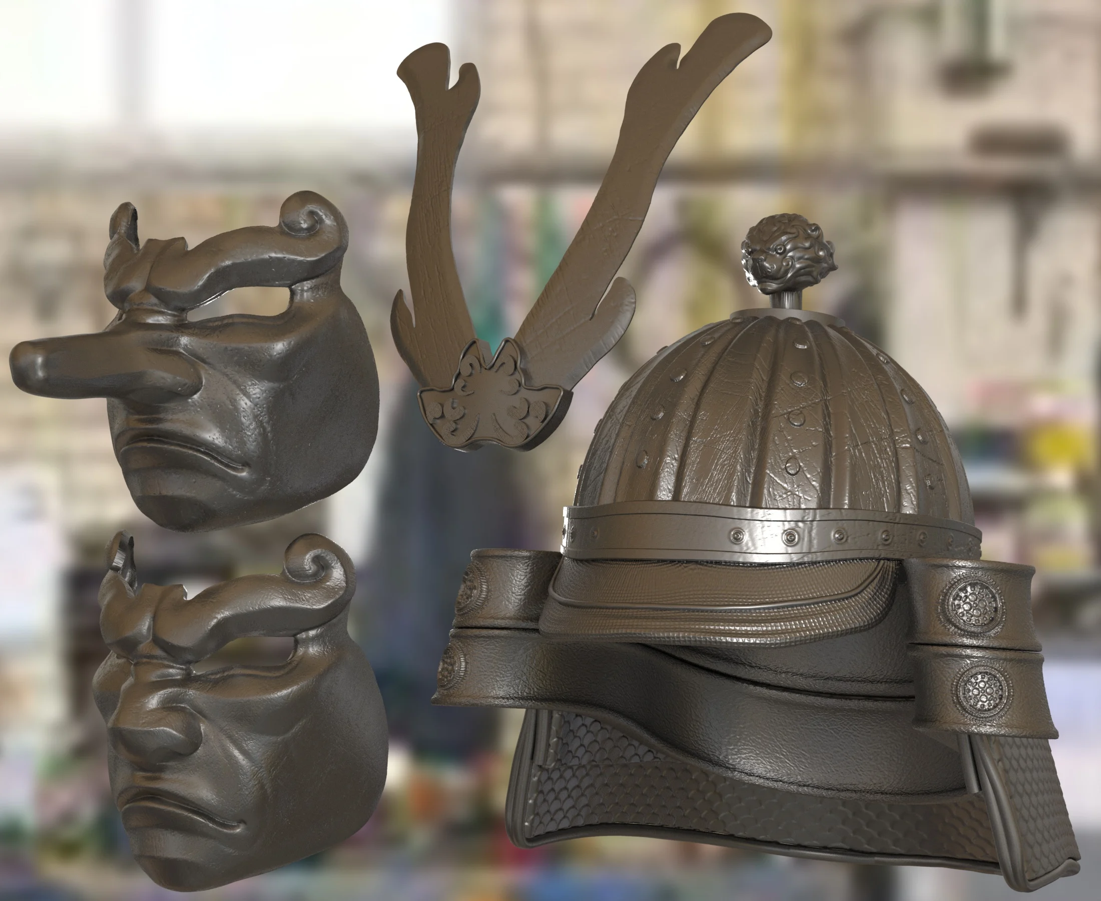 Kabuto Helmet