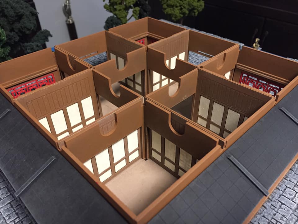 Geisha House Wall Insert