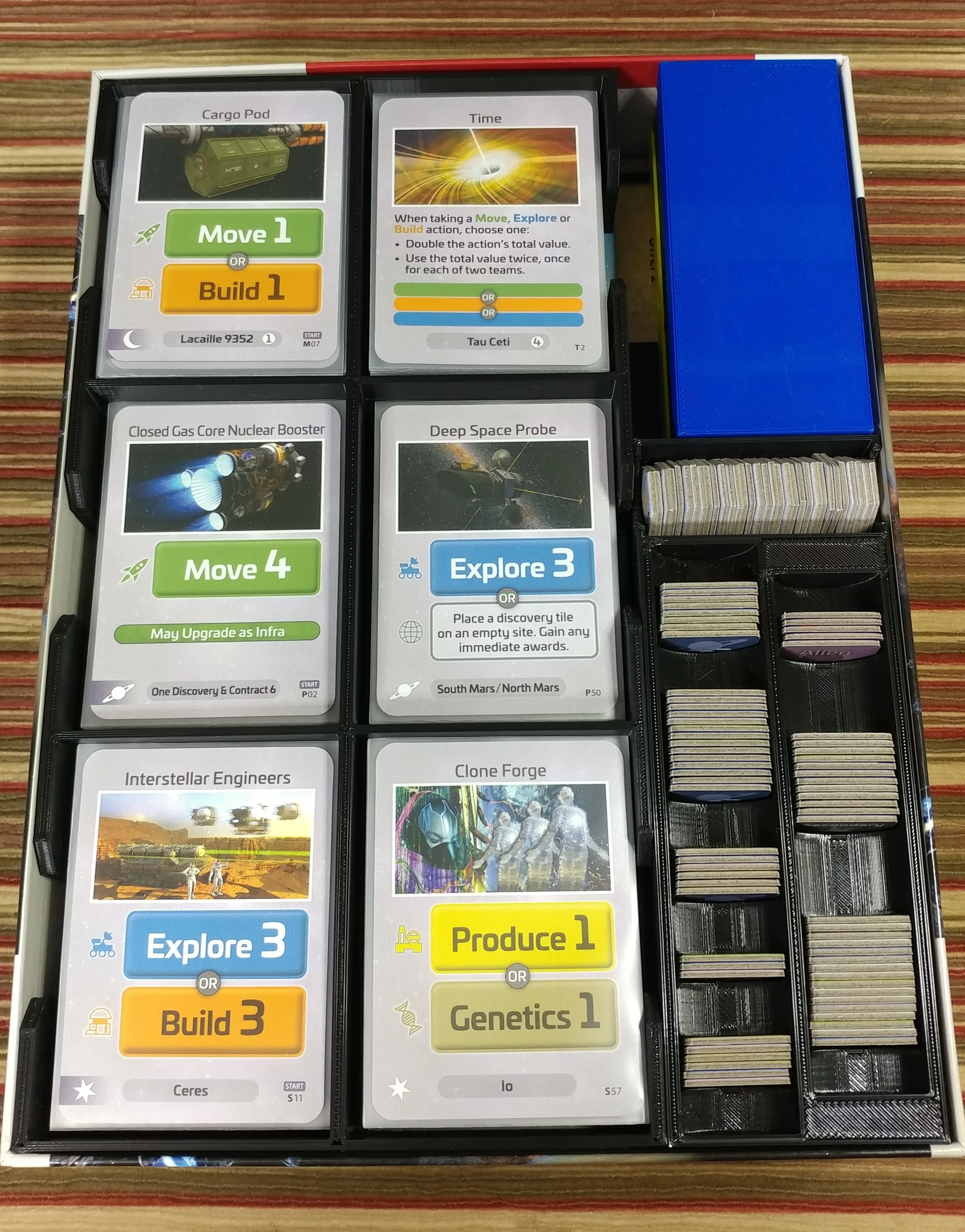 SpaceCorp 2025-2300AD Organizer (GMT Games)