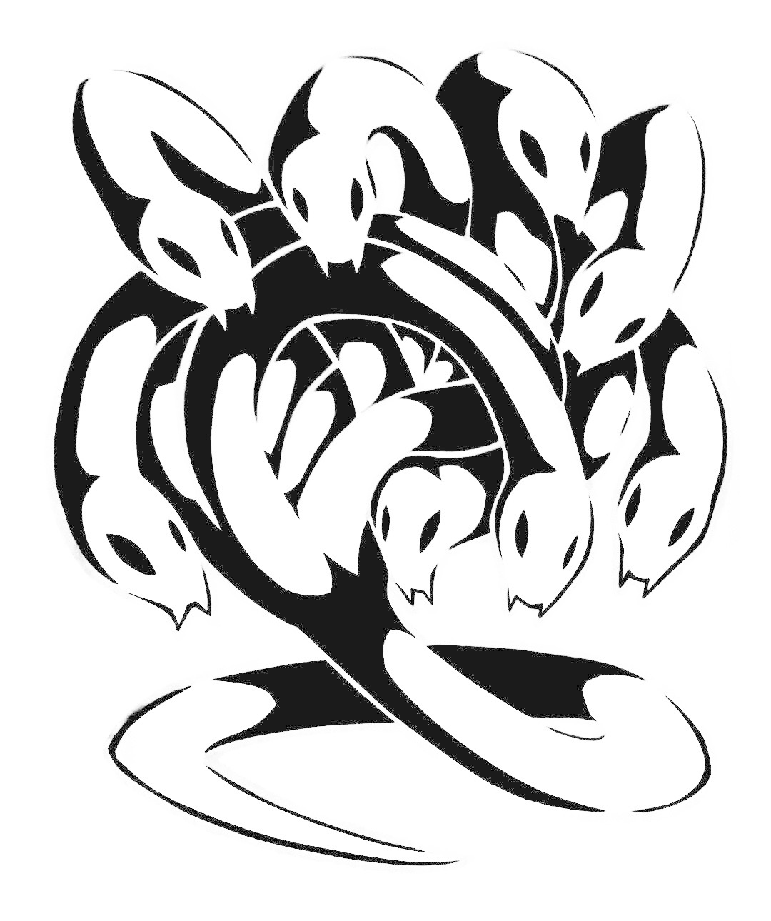 Yamaha Orochi stencil