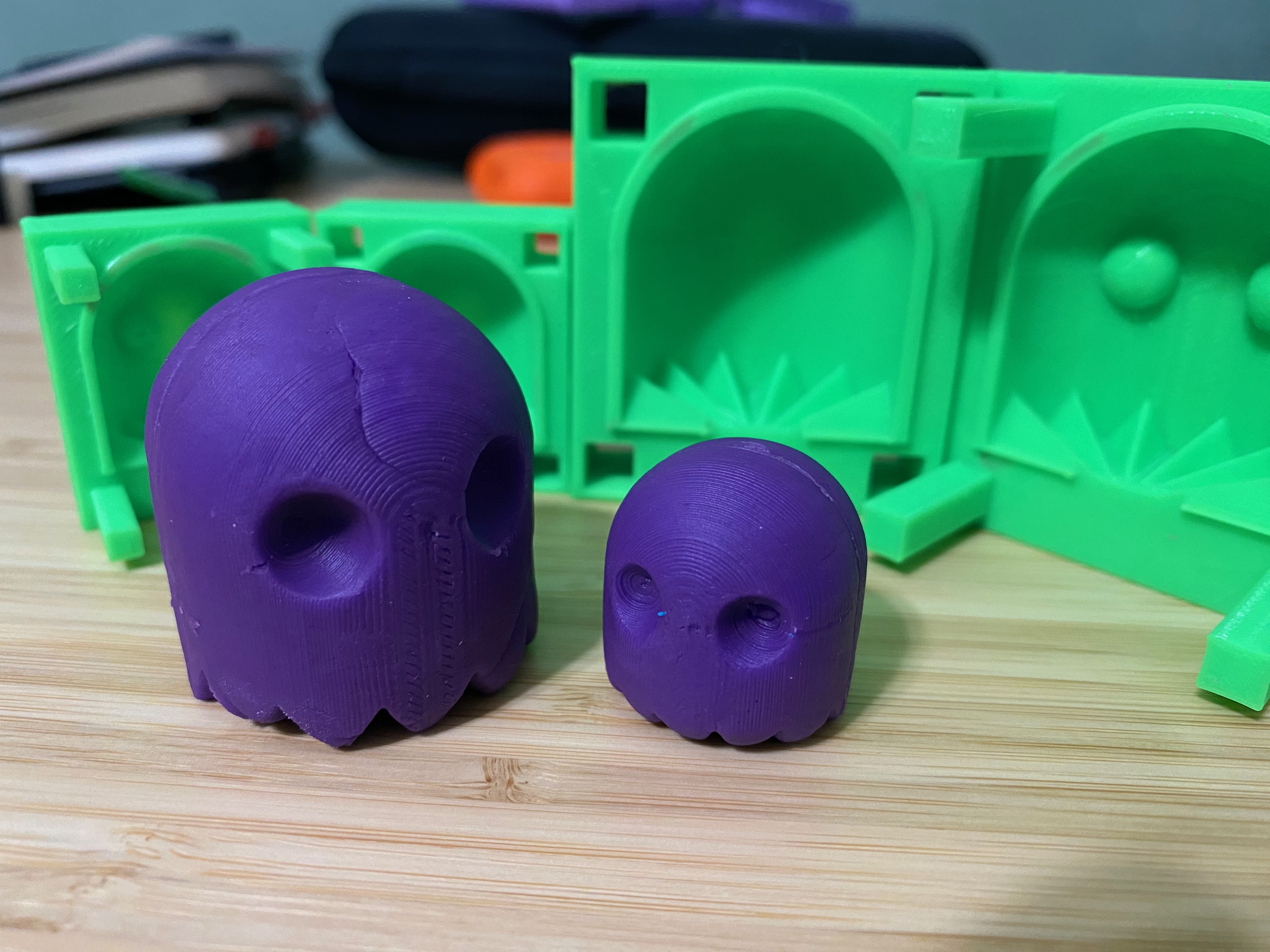 Play Dough Mold for PacMan Ghost