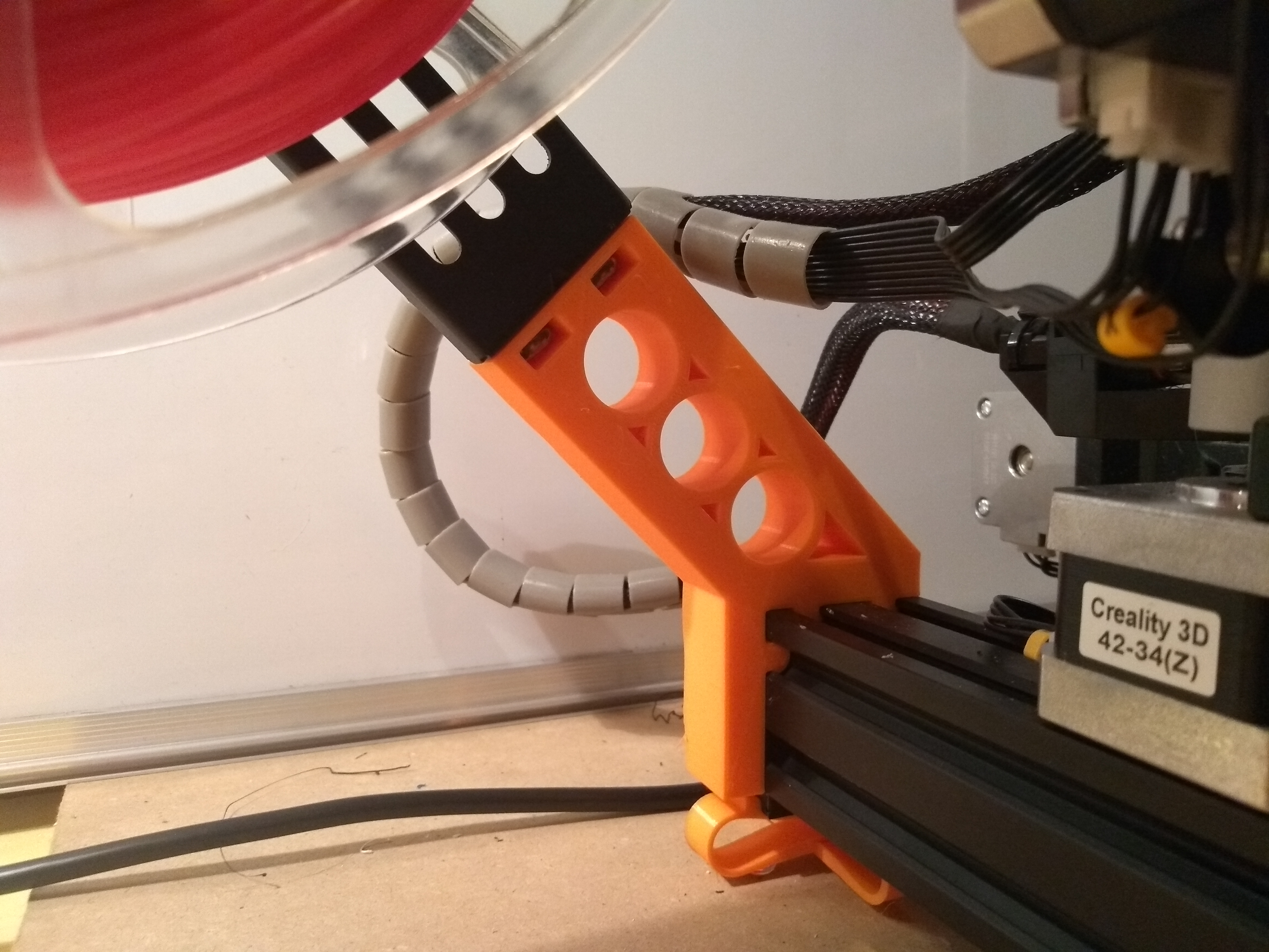 Side Spool Mount - Ender 3 (Pro) / Creality CR - Long & Extra Long