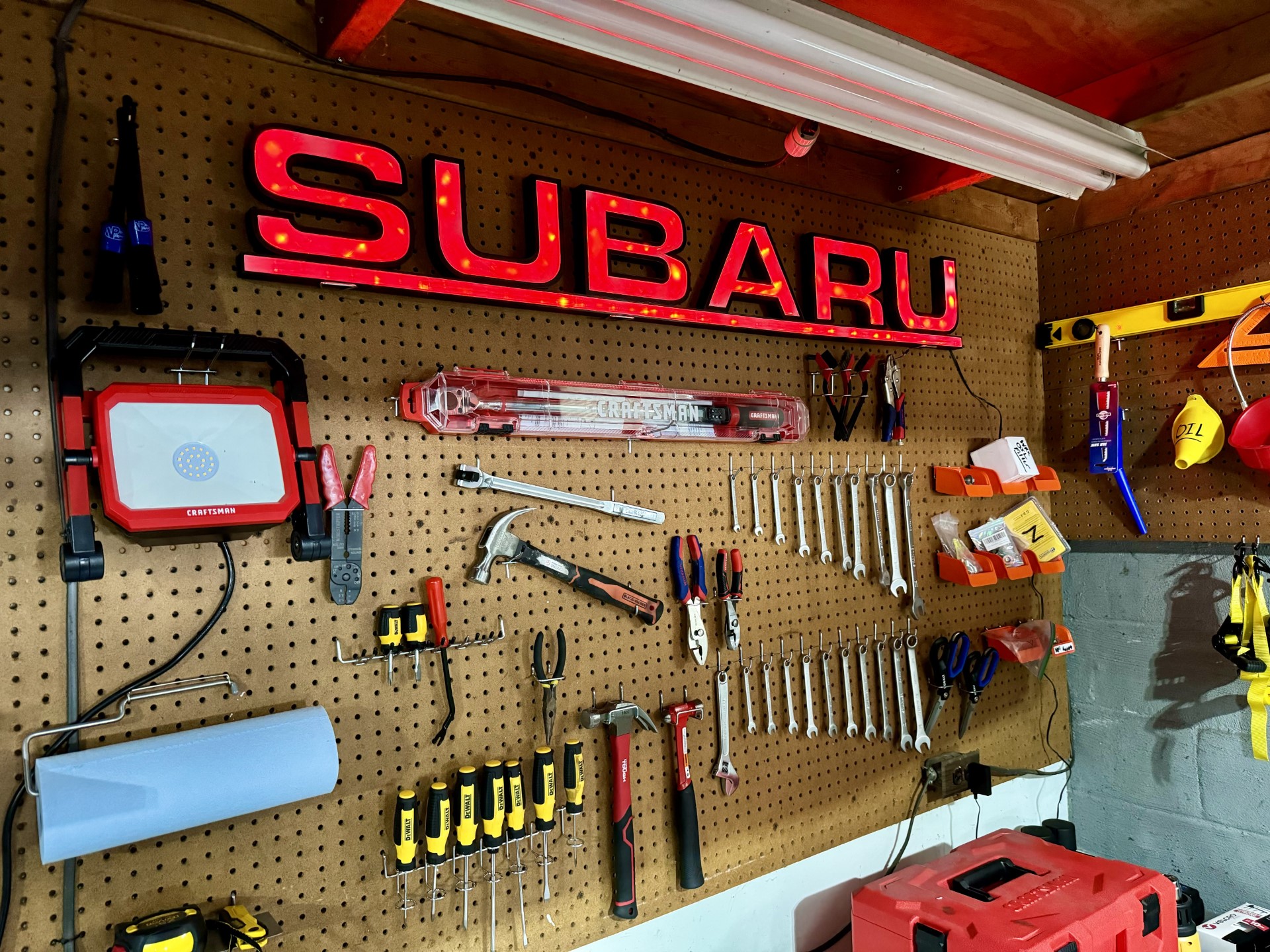 Subaru LED Garage Sign (5ft)