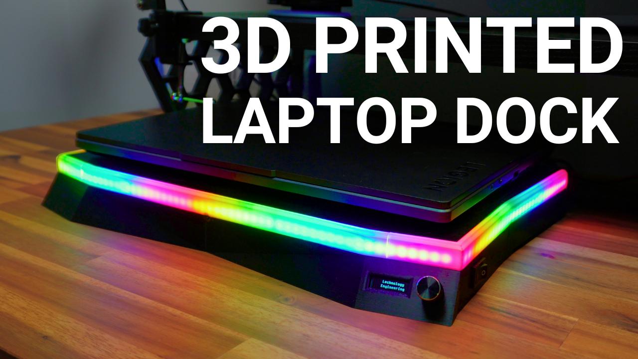 RGB Smart Laptop Cooling Dock