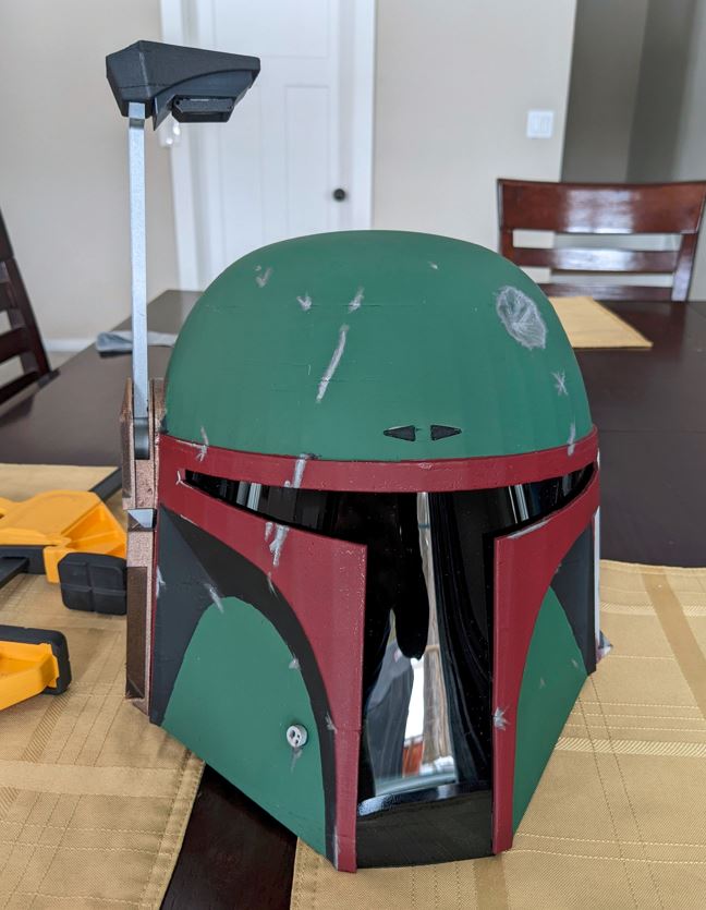 Boba Fett Helmet - Easy assembly