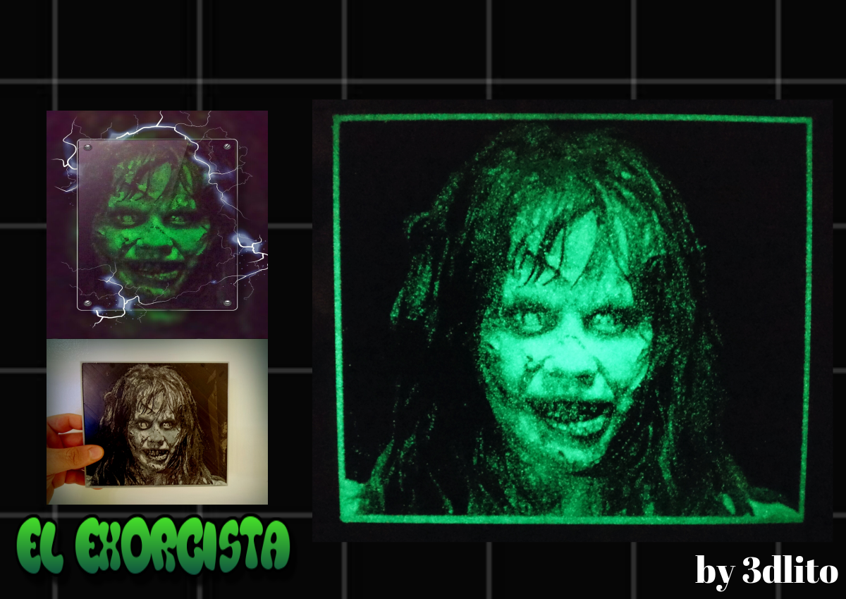 Drawing 3D The Exorcist