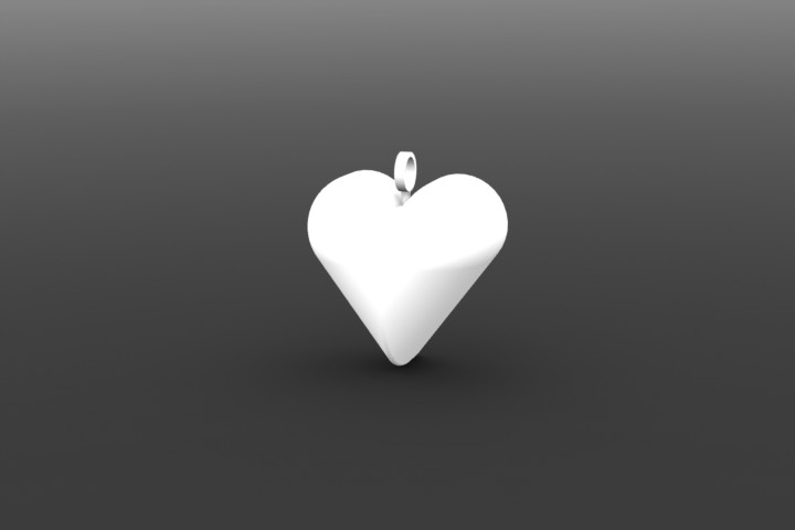 Coeur pour collier / Heart for necklace