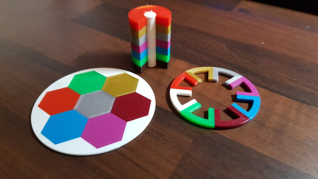 8 Color Purge Tests