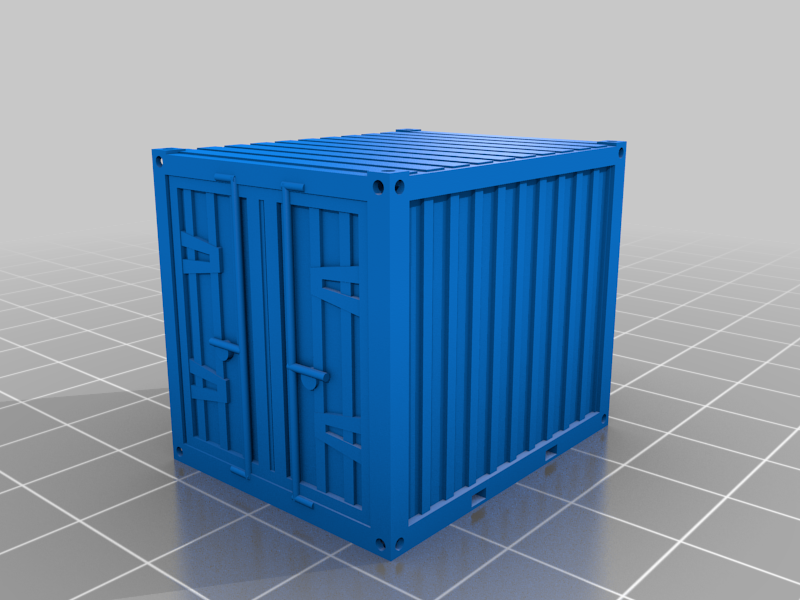 Mini Container HO for construction site, chantier, 6, 8 and 10ft