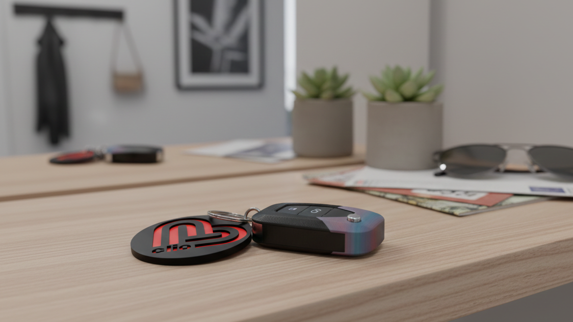 Love Clio 2026 Edition Keychain for Renault Enthusiasts