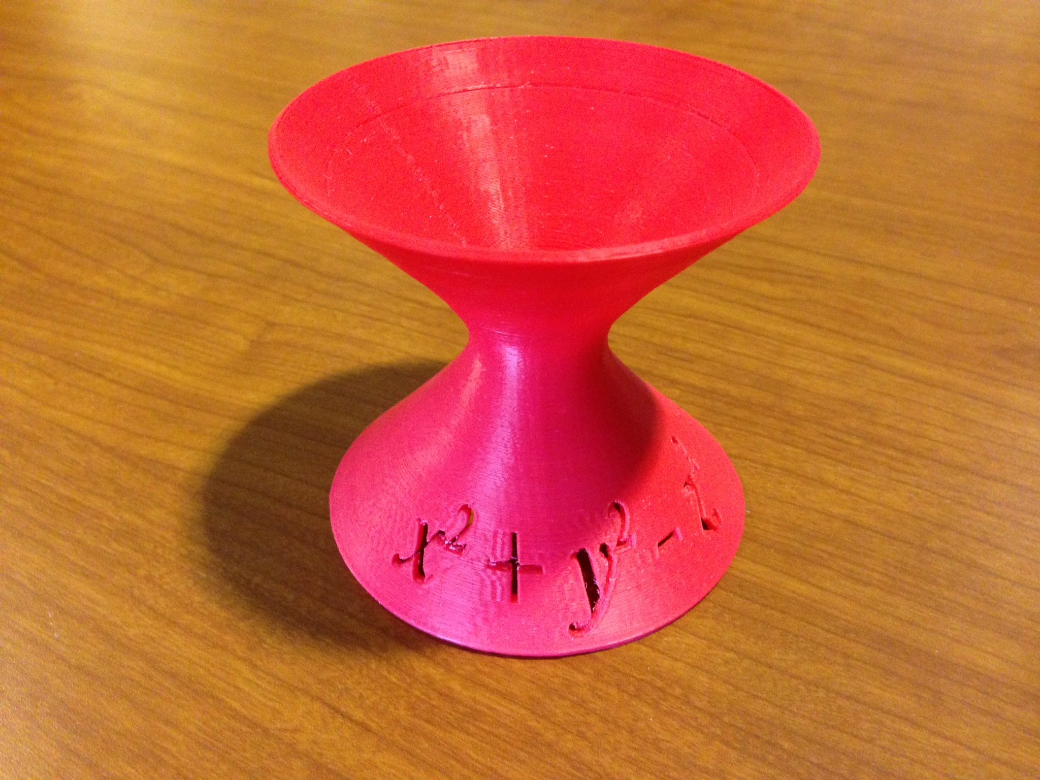 Hyperboloid of one sheet - with forumla
