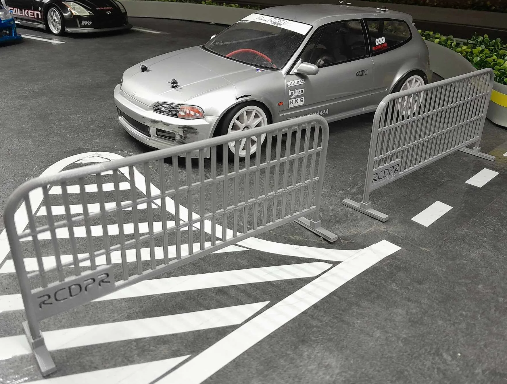 Standard barrier without logo (Scale 1:10)